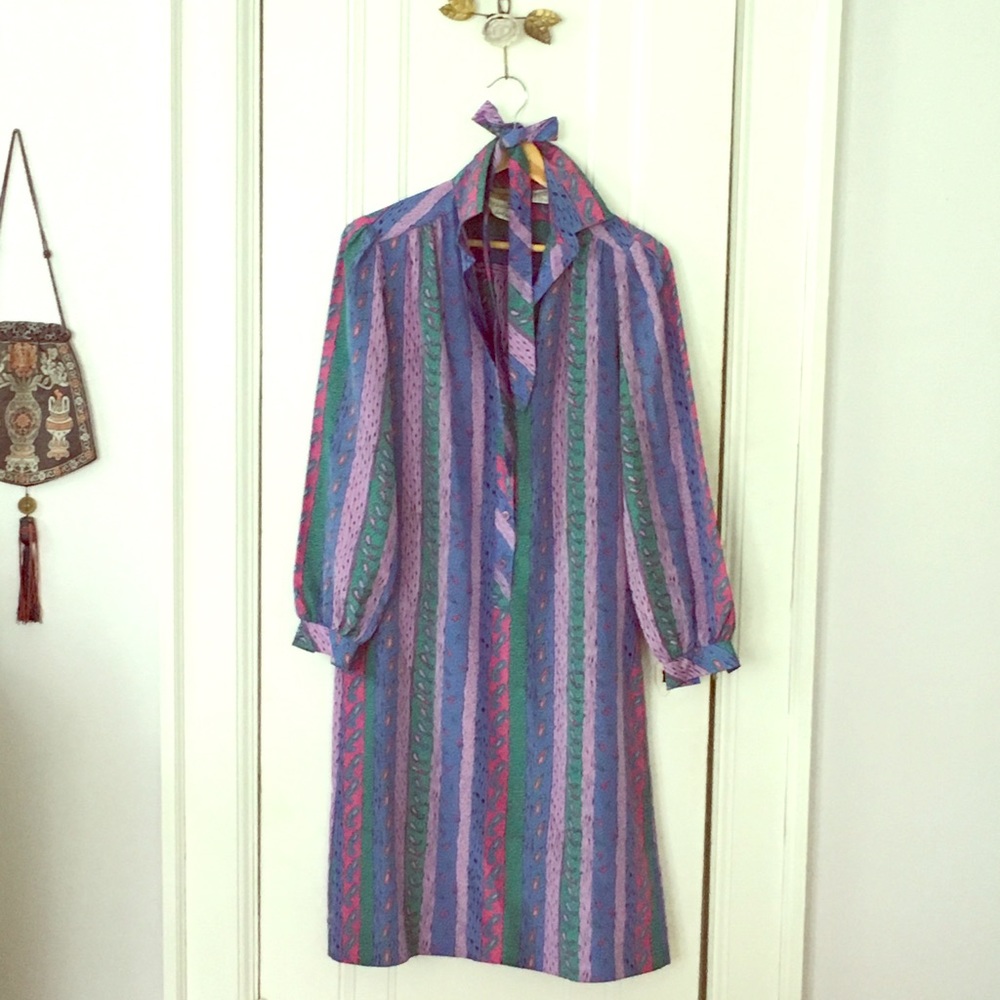 Vintage shirt dress